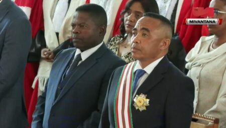 Madagascar : le colonel Michael Randrianirina officiellement investi président Madagascar : le colonel Michael Randrianirina officiellement investi président