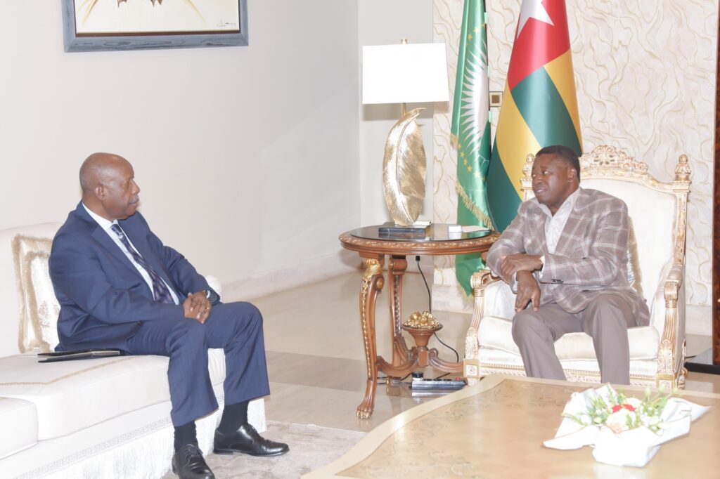 Faure Gnassingbé reçoit une délégation ministérielle du Mali, du Burkina Faso et du Niger