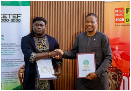 CETEF : King Mensah devient le visage des 40 ans de la Foire de Lomé King Mensah devient le visage des 40 ans de la Foire de Lomé