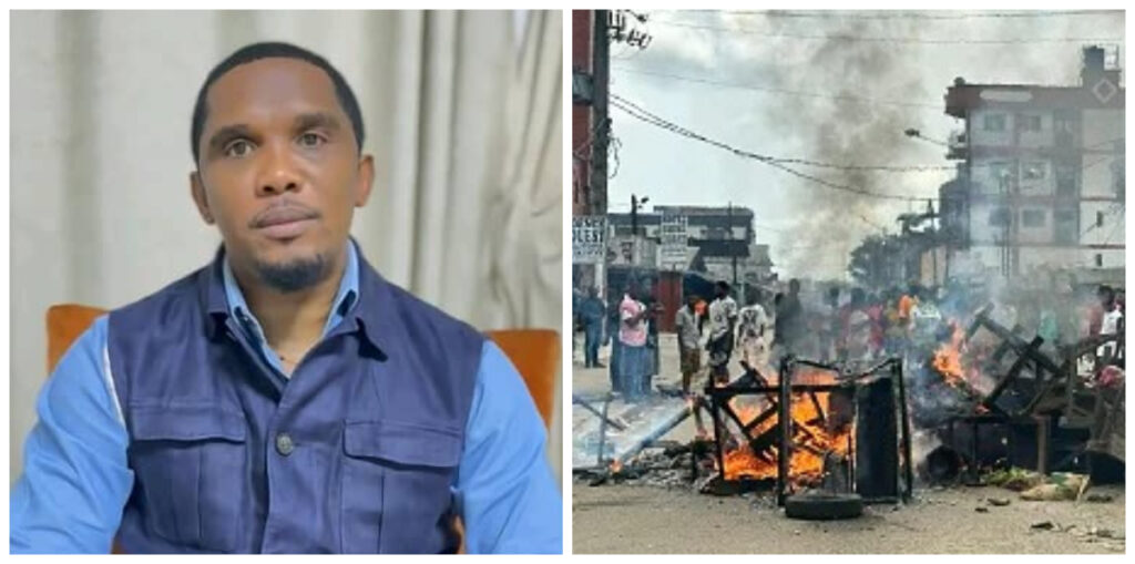 Cameroun : Samuel Eto’o appelle au calme, mais déclenche la colère des internautes