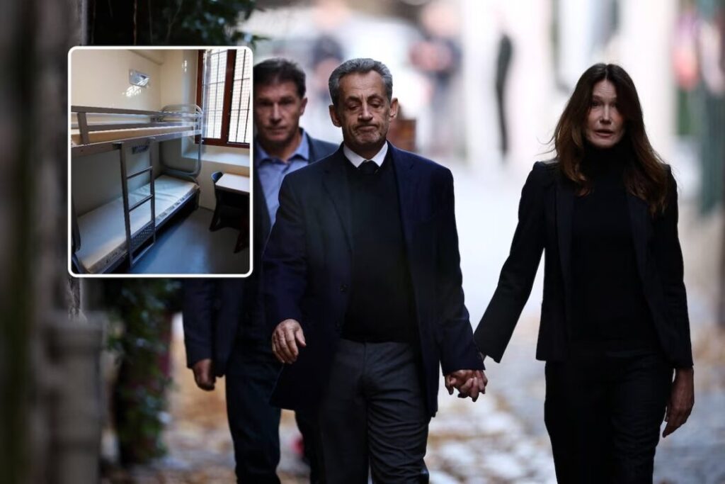 Officiel : L’ex-président français Nicolas Sarkozy déposé en prison Officiel : L'ex-président français Nicolas Sarkozy déposé en prison
