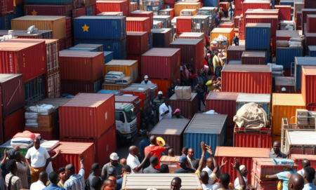 L’OTR met en vente treize conteneurs de marchandises ce mercredi; voici comment y participer Port de Lomé : l’OTR met en vente treize conteneurs de marchandises