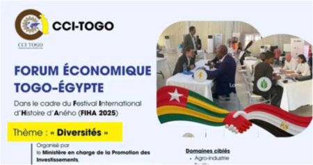 Togo–Égypte : un forum économique inédit prévu à Aného le 24 novembre