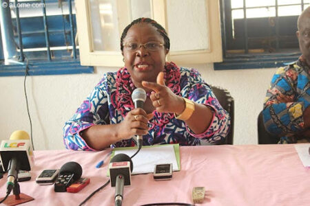 Togo – Brigitte Adjamagbo-Johnson présente la nouvelle vision de la CDPA