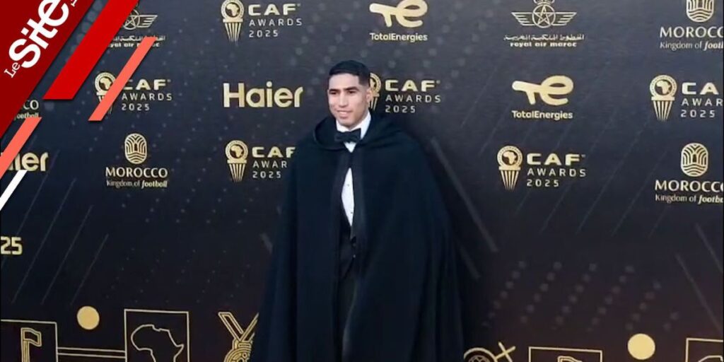 CAF Awards 2025 : Achraf Hakimi sacré meilleur joueur africain, razzia historique du Maroc