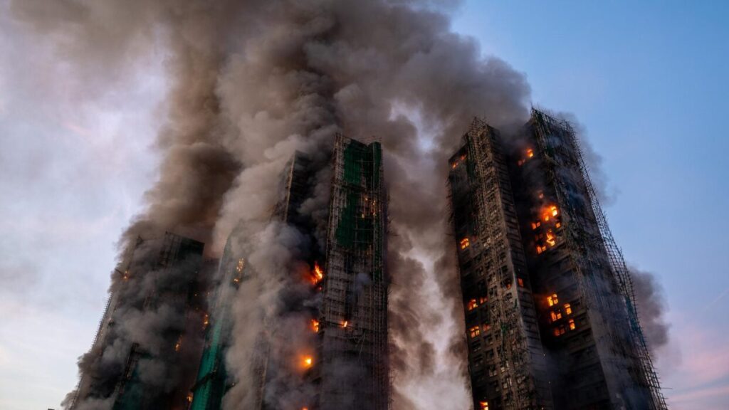 Hong Kong en deuil : un incendie fait 128 morts, les alarmes n’ont jamais sonné !
