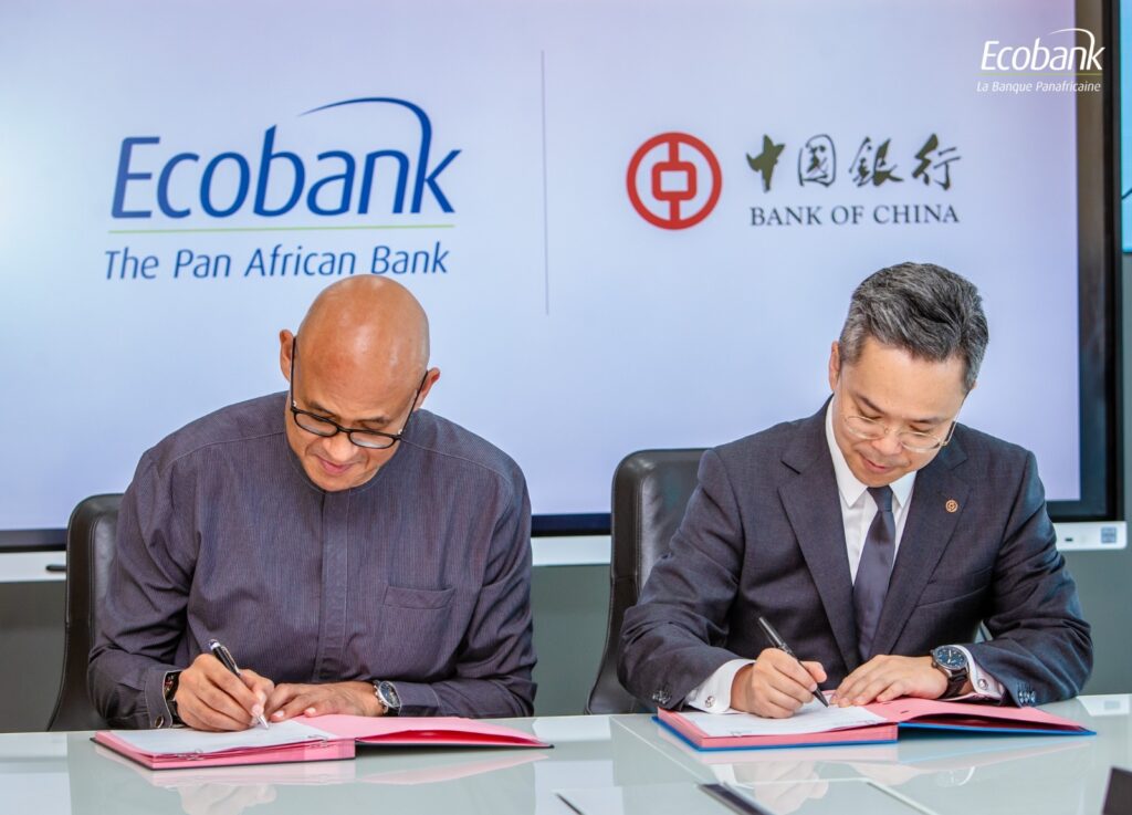 Chine–Afrique : Ecobank et Bank of China scellent un accord historique à Lomé !