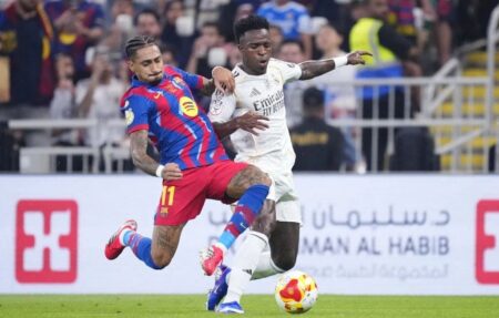 Supercoupe d’Espagne : Barcelone s’impose 3-2 face au Real Madrid à Djeddah