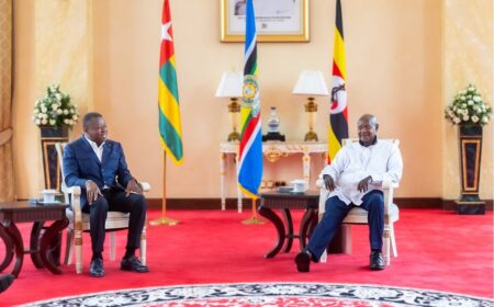 Faure Gnassingbé chez Yoweri Museveni en Ouganda : Ce qu'ils se sont dit