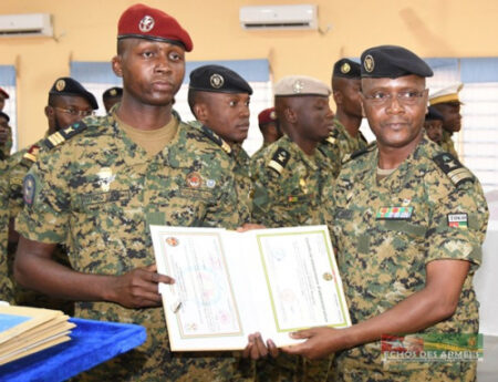 Armée togolaise : 31 nouveaux officiers prêts au commandement