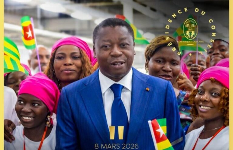 8 mars : la promesse de Faure Gnassingbé aux femmes togolaises