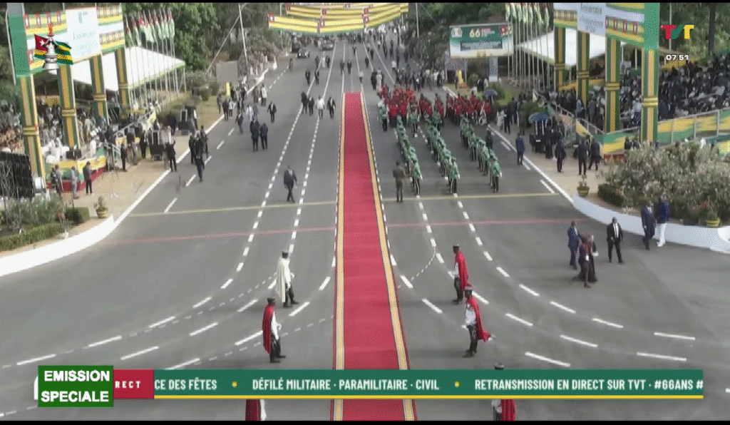 Togo : suivez le défilé du 66ᵉ anniversaire de l’indépendance en direct