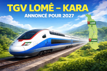 😄 Transport : un TGV Lomé–Kara annoncé pour 2027