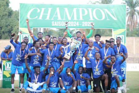 L’ASCK décroche le titre de champion du Togo