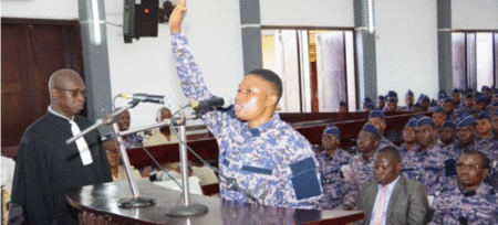 Togo : 721 recrues de la gendarmerie prêtent serment à Lomé