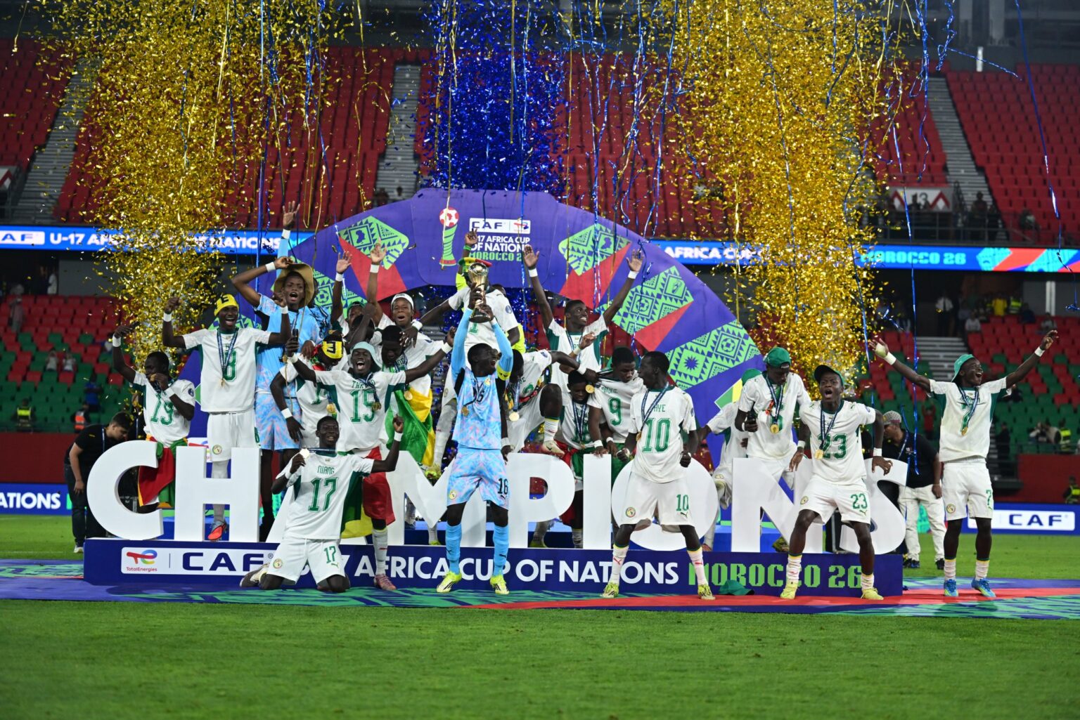 CAN U17 : le Sénégal champion d’Afrique après une finale renversante face à la Tanzanie CAN U17 : le Sénégal conserve son titre après une finale renversante face à la Tanzanie