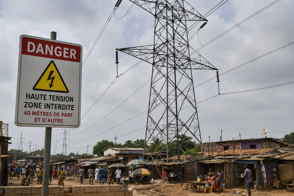 Lignes haute tension : le gouvernement ordonne le déguerpissement immédiat des occupants illégaux Lignes haute tension : le gouvernement ordonne le déguerpissement immédiat des occupants illégaux