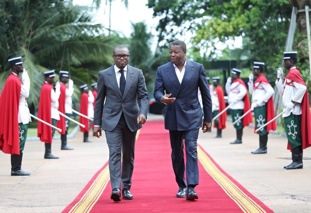 "Je remercie mon frère" : Faure Gnassingbé sur la visite  du président béninois Romuald Wadagni à Lomé (images exclusives)
