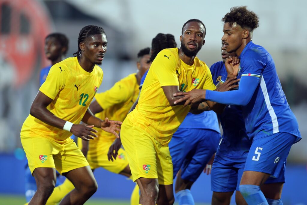 Kevin Denkey sauve le Togo dans un match sous tension Kevin Denkey sauve le Togo dans un match sous tension