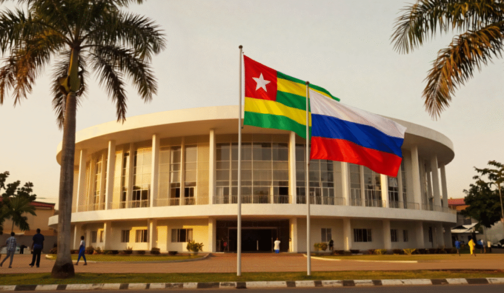 Togo : Bientôt une Maison russe à Lomé Togo : Bientôt une Maison russe à Lomé