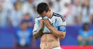Argentine : Les raisons derrière les larmes de Messi dévoilées