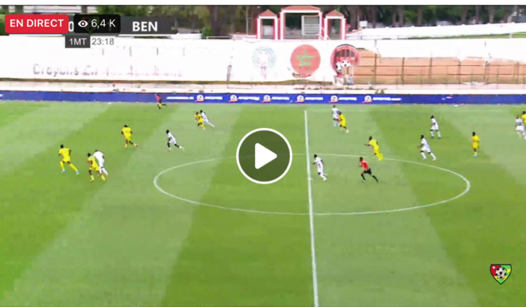 Le Bénin mène déjà au score : Suivez le match en direct