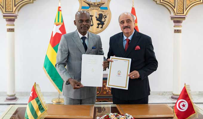 Le Togo et la Tunisie signent un mémorandum pour des consultations diplomatiques régulières