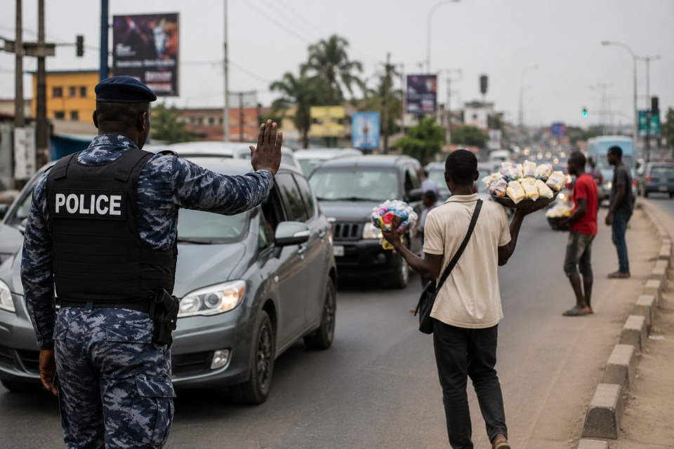 La police et la gendarmerie intensifient la lutte contre la vente à la sauvette sur la chaussée
