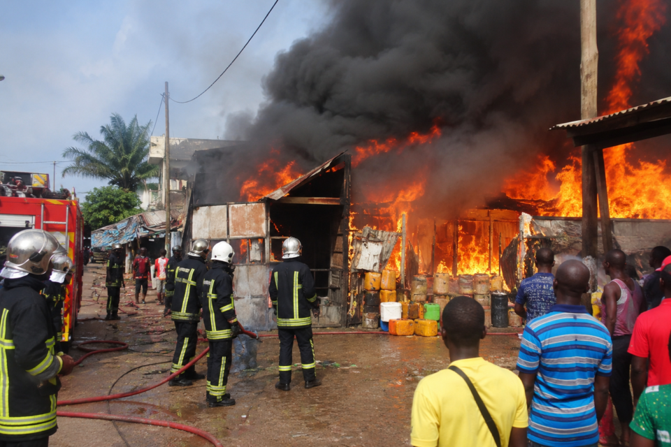 Drame à Kodjoviakopé : un incendie meurtrier fait de lourds dégats