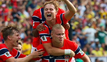 La Norvège bat le Brésil et se qualifie pour les quarts de finale du Mondial (vidéo) La Norvège bat le Brésil et se qualifie pour les quarts de finale du Mondial (vidéo)