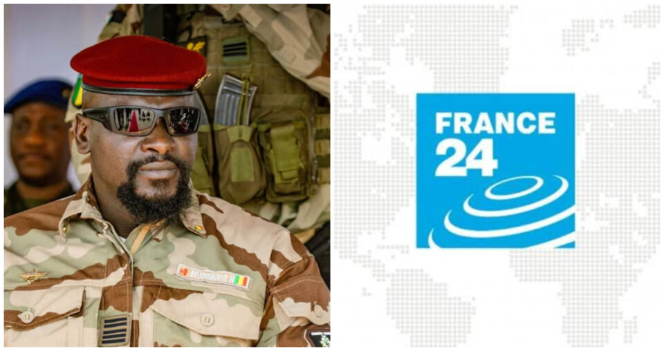 Guinée : France 24 interdite de diffusion après une polémique sur le président Mamadi Doumbouya