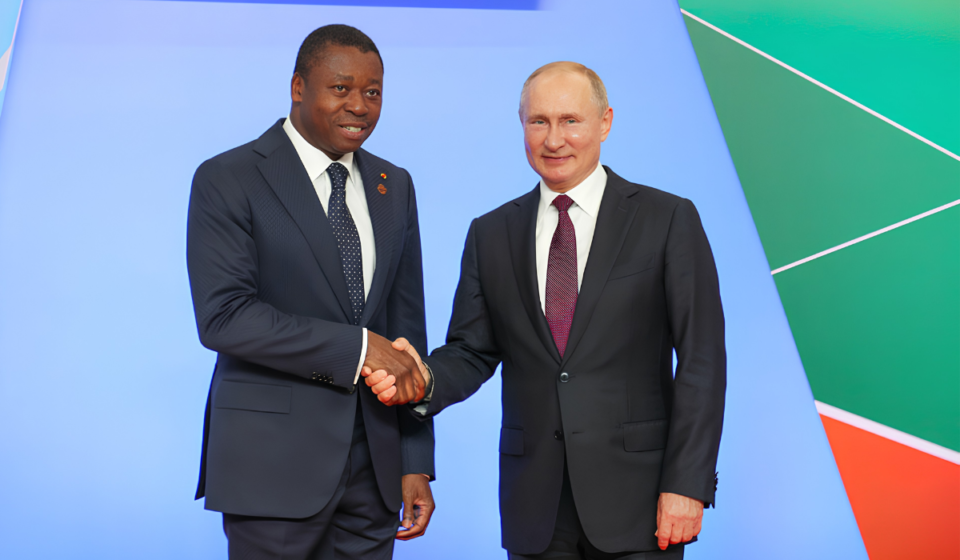 Officiel : Faure Gnassingbé attendu à Moscou au Sommet Russie-Afrique