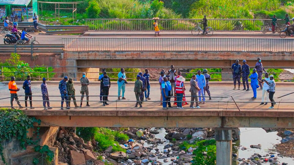 Togo : le pont de Cinkassé fait l’objet de travaux de renforcement la nuit